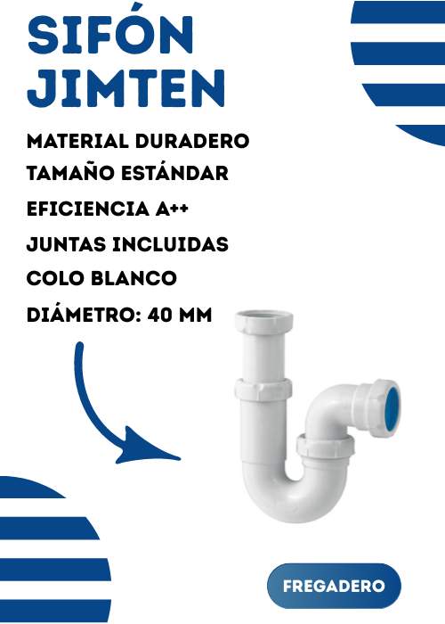 SIFON JIMTEN PARA FREGADERO